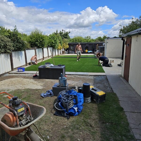 artificial grass repointing patio stanford le hope 77